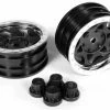 Axial 1.9 Walker Evans Wheels - Chrome/Black (2pcs)
