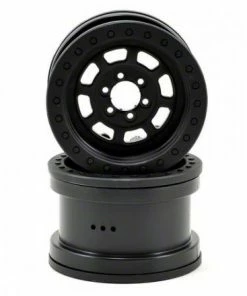 Axial 2.2 Trail Ready HD Series Beadlock W/Slim Ring - IFD Wheels -Black(2pcs)