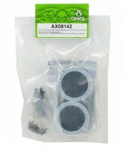 Axial 2.2 Trail Ready HD Series Beadlock W/Slim Ring - IFD Wheels -Chrome/Black(2pcs) -Axial Salse Store AX08142 7267