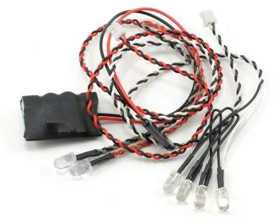 Axial Simple LED Controller W/LED Lights (4 White And 2 Red) 1 Axial Simple LED Controller W/LED Lights (4 White And 2 Red)