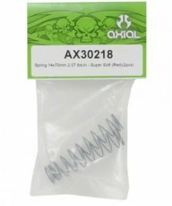 Axial Spring 14x70mm 2.07 Lbs/in - Super Soft (Red) (2pcs) -Axial Salse Store AX30218 ff7e
