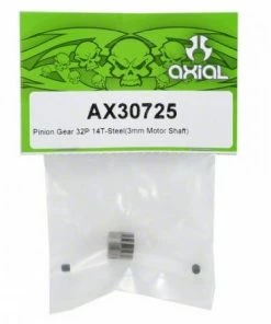 Axial Pinion Gear 32P 14T - Steel (3mm Motor Shaft) 3 Axial Pinion Gear 32P 14T - Steel (3mm Motor Shaft) -Axial Salse Store AX30725 8936