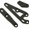 Axial XR10 Carbon Fiber F/R Servo Mounts And Steering Arm Set (2pcs) ** CLEARANCE **