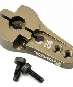 Axial Aluminum Servo Horn 24T (Hard Anodized) ** CLEARANCE **