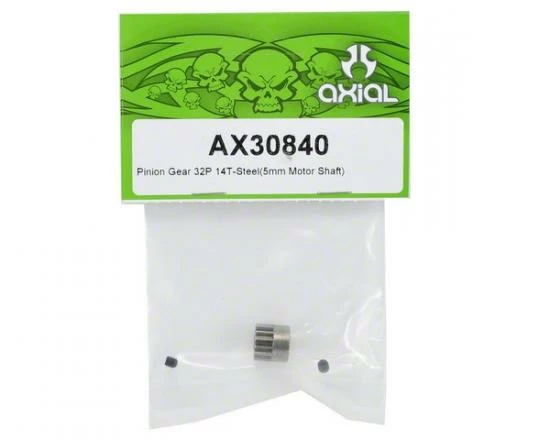 Axial Pinion Gear 32P 14T - Steel (5mm Motor Shaft) 2 Axial Pinion Gear 32P 14T - Steel (5mm Motor Shaft) - Image 2