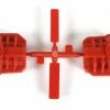 Axial AR44 Differential Covers (Red)