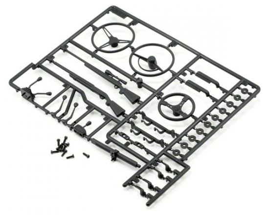 Axial Interior Details Parts Tree - Black 1 Axial Interior Details Parts Tree - Black