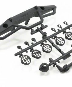 Axial 1/10th Scale Front Plate Bumper Set