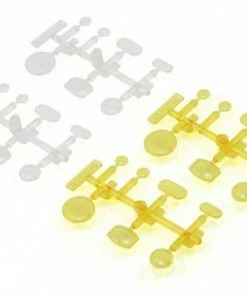 Axial LED Lens Set - Yellow/Clear (4pcs)