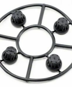 Axial Hub Cover Set - Black (4pcs)
