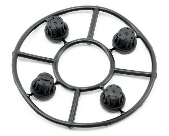 Axial Hub Cover Set - Black (4pcs) 1 Axial Hub Cover Set - Black (4pcs)