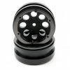 Axial 1.9 8 Hole Beadlocks - Black (2pcs)