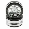 Axial 1.9 8 Hole Beadlocks - Satin Chrome (2pcs)