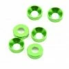 Axial Cone Washer 3x6.9x2mm Green (6)