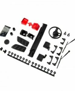Axial Exterior Body Detail Parts Jeep JLU: SCX10III