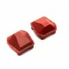 Axial SCX6: AR90 Diff Cover Axle Housing Red (2)