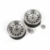 Axial 1.9 Method MR307 Hole Wheel Satin Silver (2pcs)