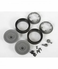 Axial 1.9 MW19 Beadlock Wheels - Gray (2pcs)
