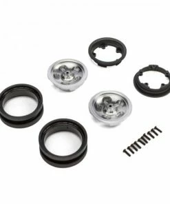 Axial 1.9 Retro Slot Beadlock Wheels - Satin (2)