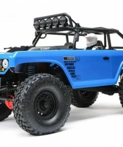 Axial 1/10 SCX10 II Deadbolt 4WD Brushed RTR - Blue