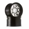 Axial 3.8 Raceline Monster Wheels (Chrome/Black) (2pcs)