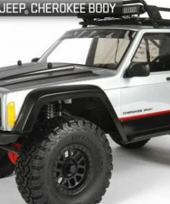 Axial 2000 Jeep Cherokee Body - .040 (Clear) - Complete