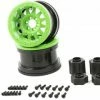 Axial 2.2 Method Beadlock Wheels - IFD Wheels - Green (2pcs)