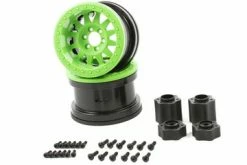 Axial 2.2 Method Beadlock Wheels - IFD Wheels - Green (2pcs)