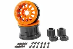 Axial 2.2 Method Beadlock Wheels - IFD Wheels - Orange (2pcs)