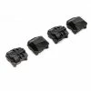 Axial AR45P AR45 Differential Covers - Black: SCX10 III