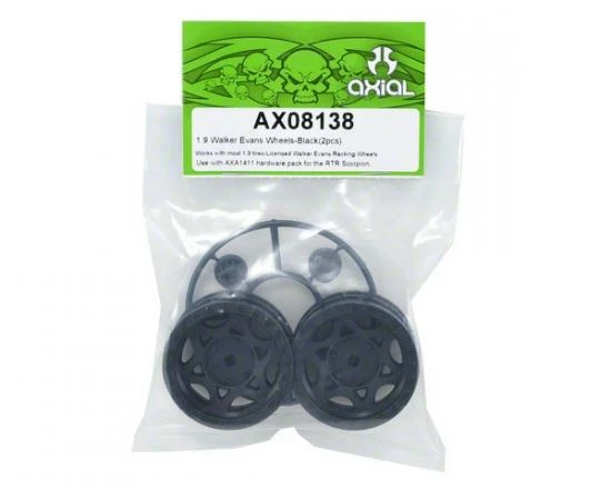 Axial 1.9 Walker Evans Wheels - Black (2pcs) 3 Axial 1.9 Walker Evans Wheels - Black (2pcs) - Image 3