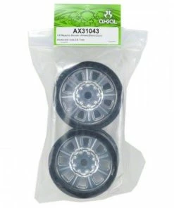 Axial 3.8 Raceline Monster Wheels (Chrome/Black) (2pcs) 5 Axial 3.8 Raceline Monster Wheels (Chrome/Black) (2pcs) -Axial Salse Store axi31043 3